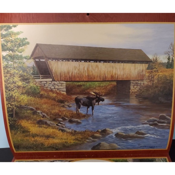 The LANG Companies Covered Bridge 2011 Calendar - Picture 4 of 11
